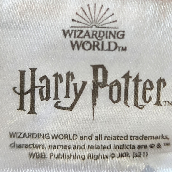 Harry Potter Wizarding World Black Finished Red Edges Plush Blanket Throw Large - Picture 9 of 9